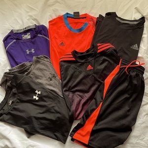 Assortment of sport brands